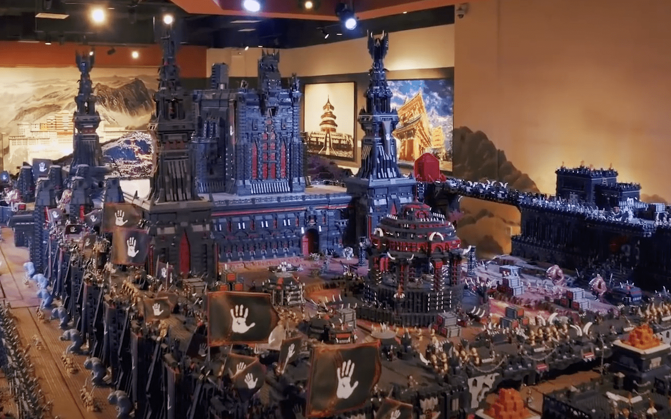 150 millions de LEGO pour recréer des batailles du Seigneur des anneaux
