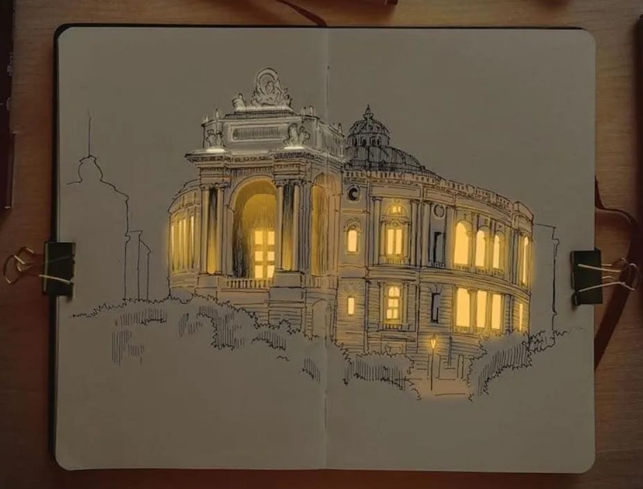 Cet illustrateur ukrainien illumine ses dessins