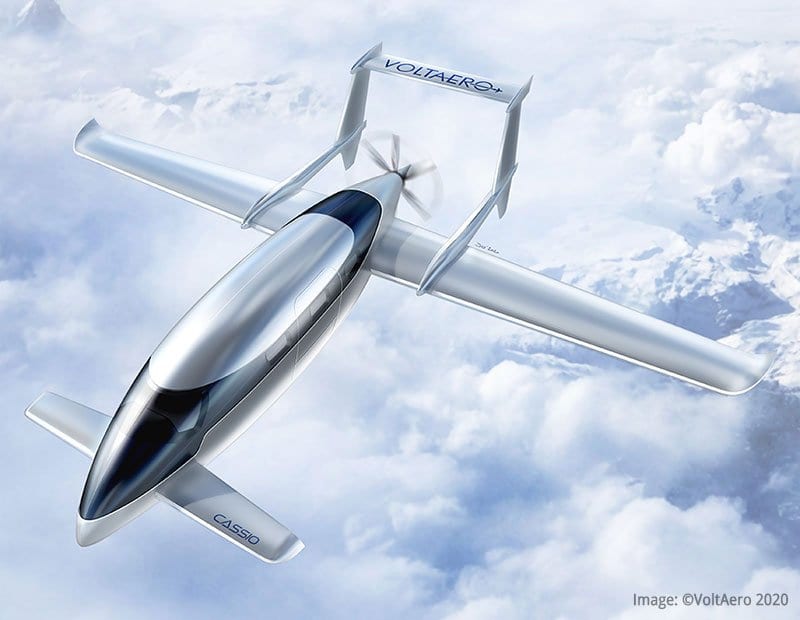 La startup française VoltAero opte pour l’avion hybride électrique