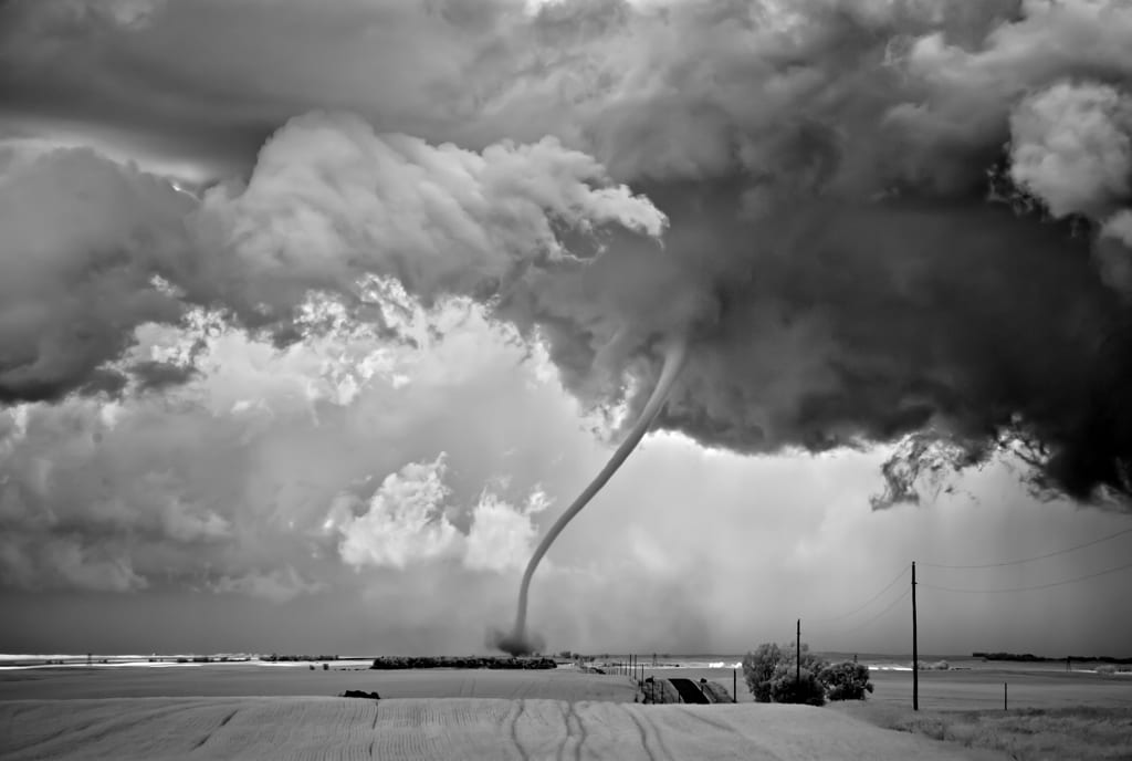 Photographie de tornade du photographe Mitch Dobrowner