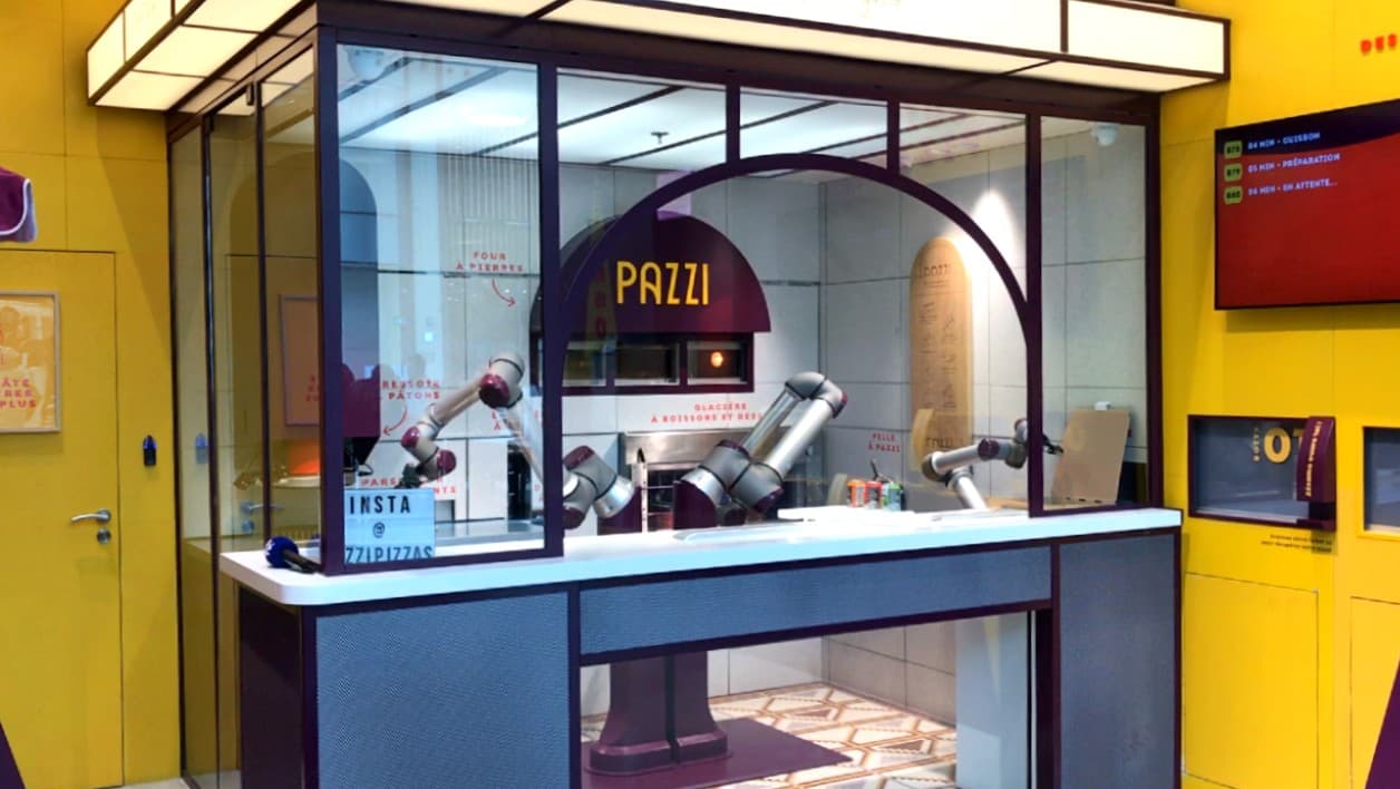 Chez Pazzi, le pizzaiolo est un robot !