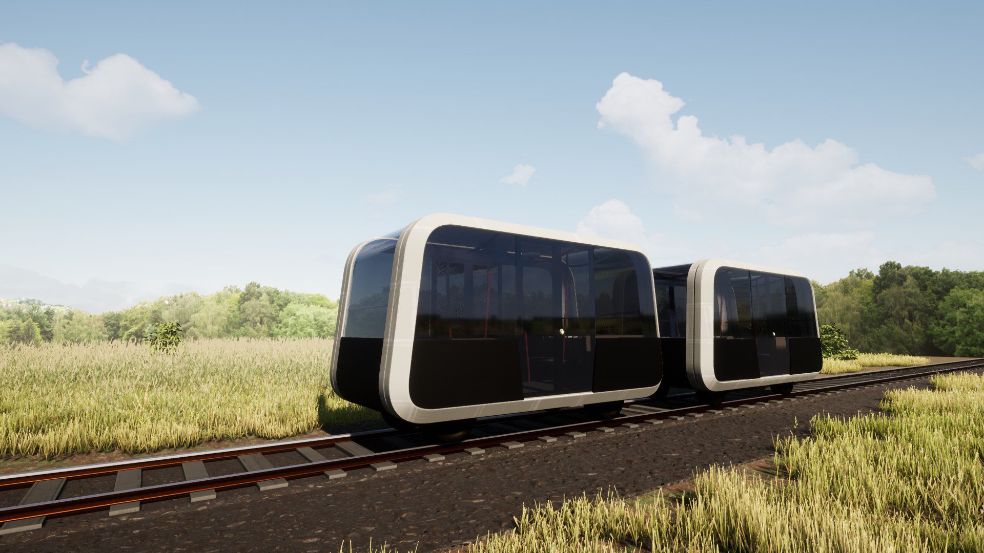 Taxirail, le train autonome qui redonne vie aux petites lignes