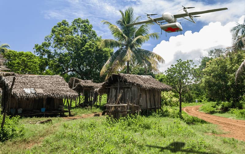 A Madagascar, les drones viennent au secours de la santé des populations isolées