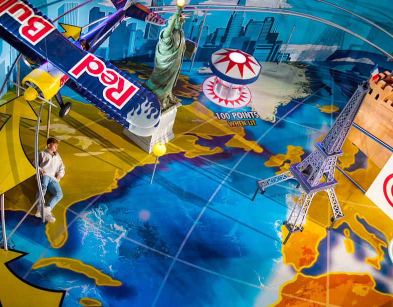 Red Bull lance son flipper humain