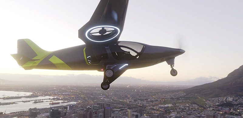 Ascendance Flight Technologies construit son taxi volant hybride